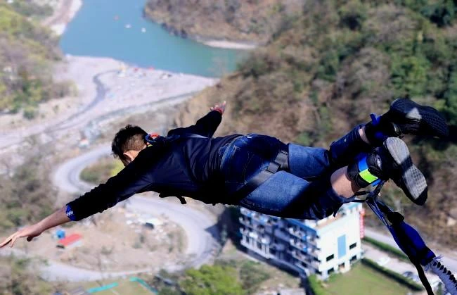 Bungee Jumping in Mussoorie